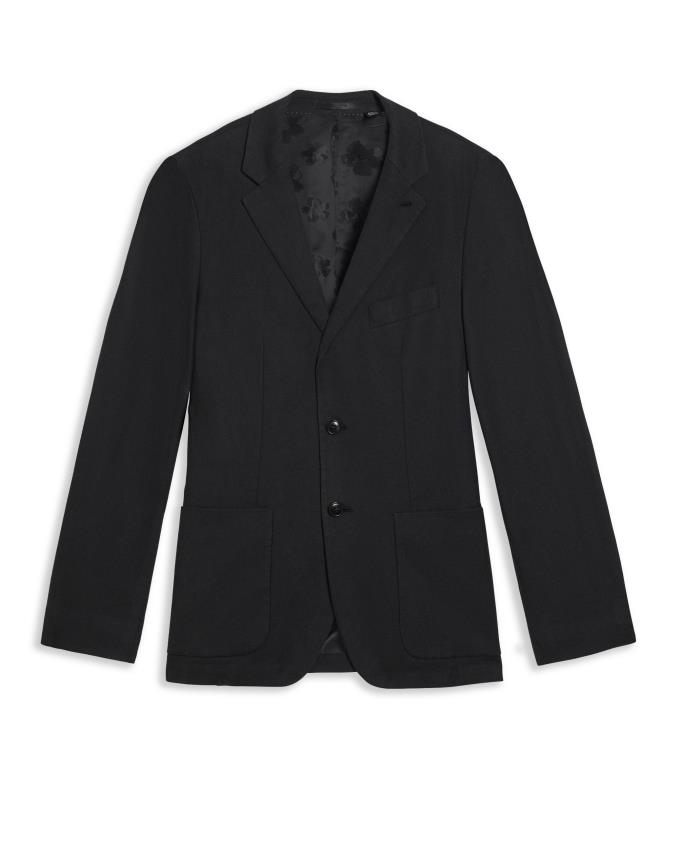 Blazer Ted Baker Slim Fit Linen Noir Homme | MAL-46815825